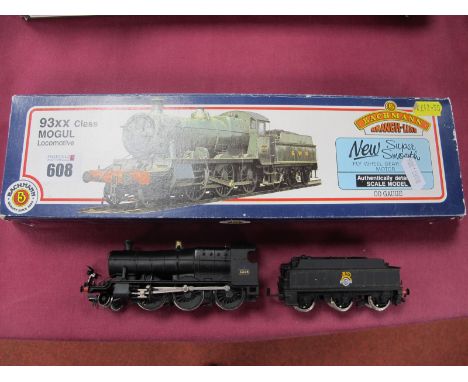 A Bachmann 'OO' Gauge/4mm Class 43XX 2-6-0 Mogul Steam Locomotive and Six Wheel Tender, BR black R/No. 5328 (good - U/T) cont