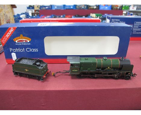 Bachmann 'OO' Gauge/4mm Ref No. 31-213DS Patriot Class 4-6-0 Steam Locomotive and Six Wheel Tender, 'Royal Signals', BR green