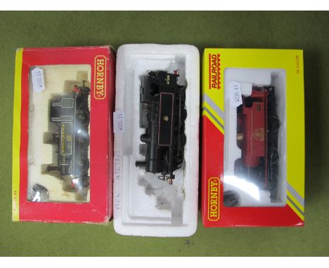 Three "OO" Gauge 0-6-0 and 0-4-0 Locomotives by Hornby, Bachmann, including Hornby #R3867 2020 Hornby collector club 0-4-0 lo