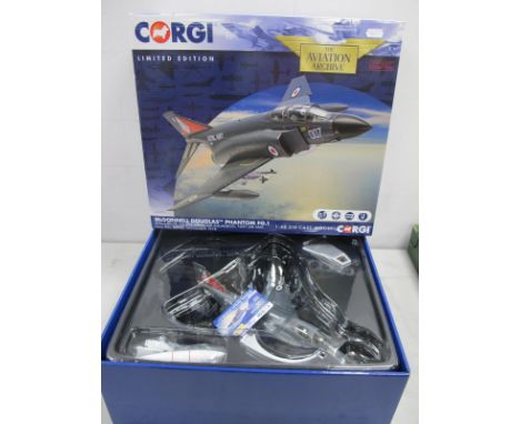 Corgi&nbsp; The Aviation Archive #AA27901 1:48 Scale Diecast Model&nbsp; McDonnell Douglas Phantom FG.1, XT864/007R, No. 892 