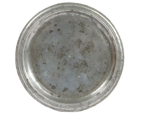 With ownership triad initials 'F' over 'R' 'H'€ to front well, and touchmarks of John Tubb, Oxford, (fl.1686-?), (PS9502) to 