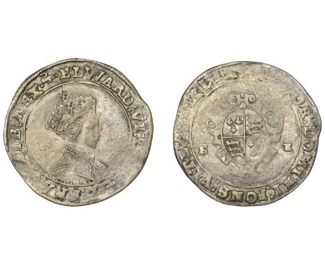 Edward VI, Second period, Second issue, Shilling, Tower, mdxlix [1549], mm. swan, bust 5, 4.75g/6h (N 1917/1; S 2466). Fair t