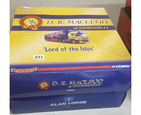 2 BOXED CORGI MODEL NO'S CC99165, CC99164