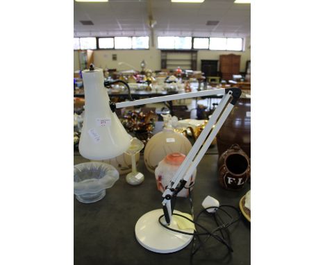 Angle poise lamp