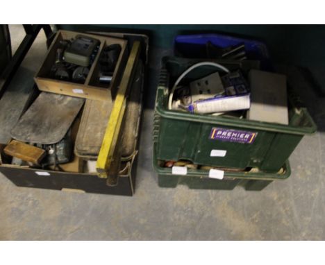 4 Boxes Miscellaneous Tools