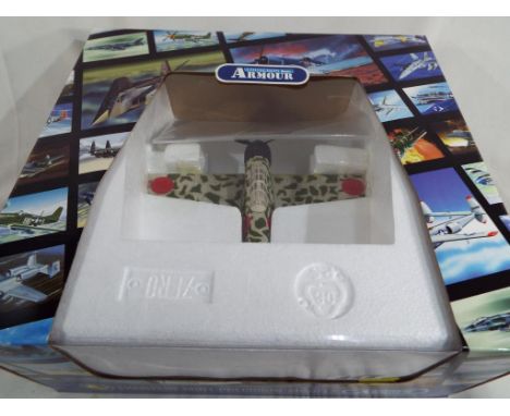 Franklin Mint Collection Armour - a 1:48 scale WW2 Japanese A6M3 Zero Navy 6th Kokutai The Mitsubishi A6M Zero light-weight c