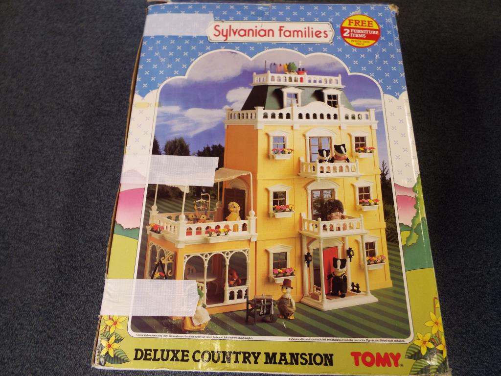 sylvanian families deluxe country mansion