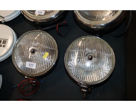 A pair of Lucas fog lamps 