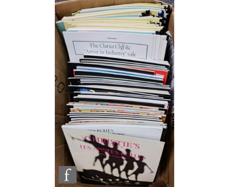 A collection of assorted Clarice Cliff reference books, to include Collectors Club reviews dated from 1989-2003, together wit