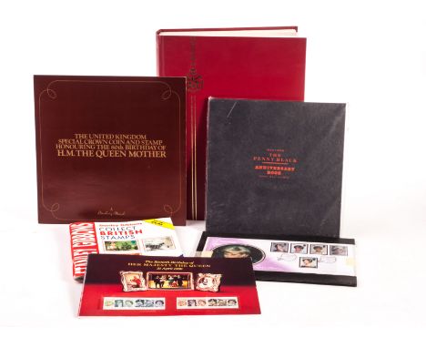 Stamps, GB+ a collection of mint GB in a new lighthouse stockbook; QV Definitives to QEII decimal commemorative; items of not