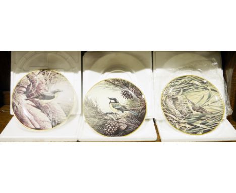 Collection of commemorative plates&nbsp;to include Royal Society for the Protection of Birds centenary plate, collection exam