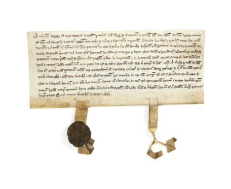 Charter issued by Johannes "fitz Ley" of Coventry and Margaret his wife for Radulfus "Le Alley", concerning property within t