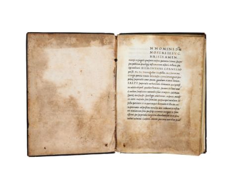 Ɵ Emperor Charles V, document legitimising bastard sons of the Corner (Cornelia) family of Venice and the Malaspina of Castle