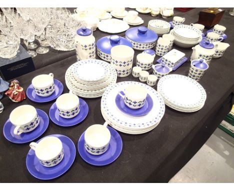 Large collection of Midwinter Rosette pattern dinnerware 