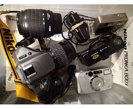 Nikon Pronea 600i camera with 60-180-2470 Nikon lens and other cameras 