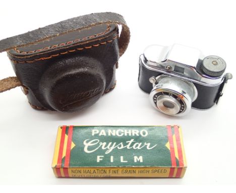 Miniature Japanese camera and film 