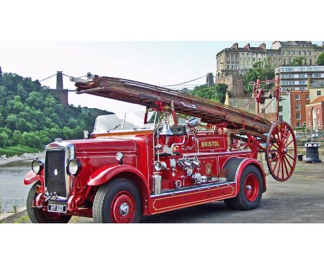 A restored 1931 Leyland Lioness HY1801 Fire Engine. Straight 6 8.8 litre. Class winner London-Brighton 1996/7/8 Runner up inj