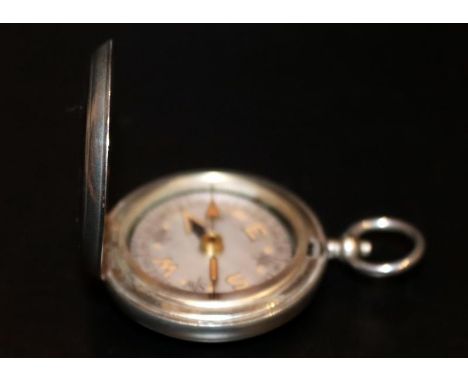 Military Compass, Full Hunter Case Dennison Birmingham VI 11342 1917 