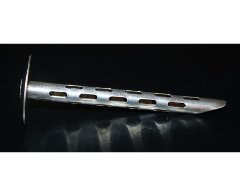 Art Deco Silver Lemon Squeezer, Makers Mark Adie Brothers, Hallmarked for Birmingham, Marked "Lemora", Provisional Patent Num