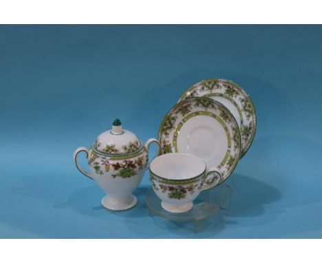 A large quantity of Wedgwood 'Tamarisk' pattern dinner, tea and coffee service