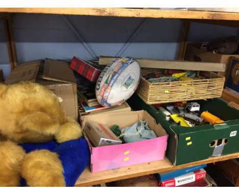 Assorted vintage games, toys etc.