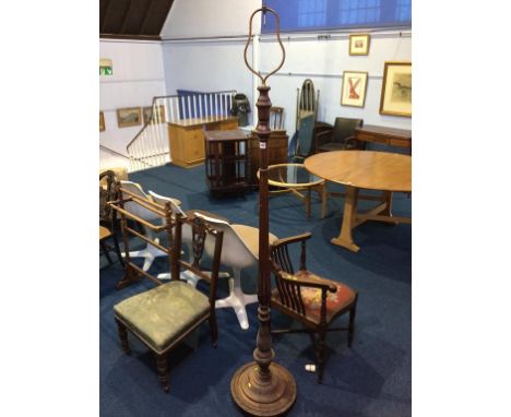 A standard lamp