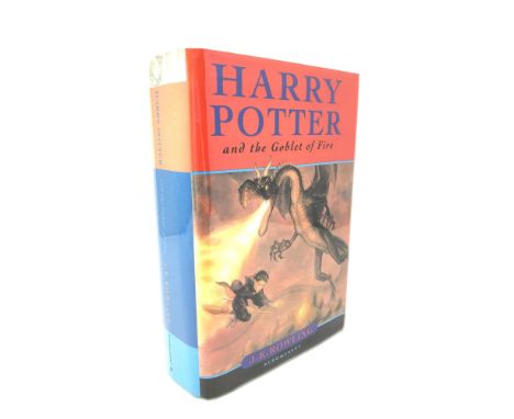 Harry Potter and the Goblet of Fire, Bloomsbury, First Edition, ISBN 0 7475 4624 X, signed by cast and author, with authentic