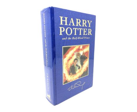 Harry Potter and The Half-Blood Prince, First Edition, ISBN 0-7475-8142-8, factory sealed. CONDITION REPORT: Factory seal wit