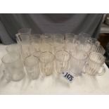 24 pcs water/tea pitchers various sizes and shapes