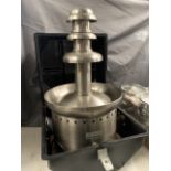 Buffet Enchantment Chocolate Fountain in Case