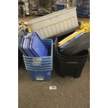 Plastic Storage Bins