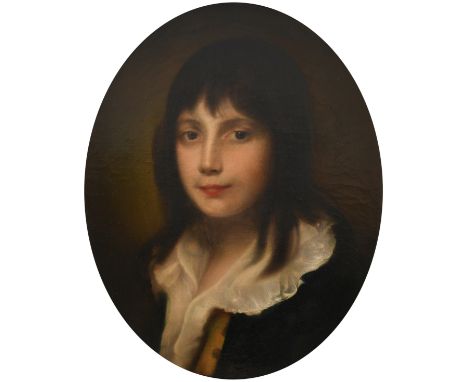 After Thomas Gainsborough Portrait of Thomas 'Tom' Sheridan (1775-1817) as a young man Oil on canvas, oval 45 x 35.5cm; 17¾ x