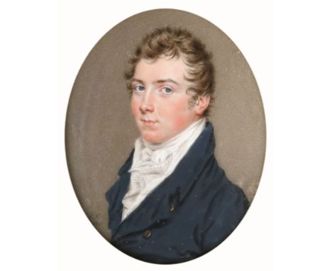 λJohn Smart (1741-1811) Portrait miniature of a gentleman, possibly George William Finch-Hatton, 10th Earl of Winchilsea (179