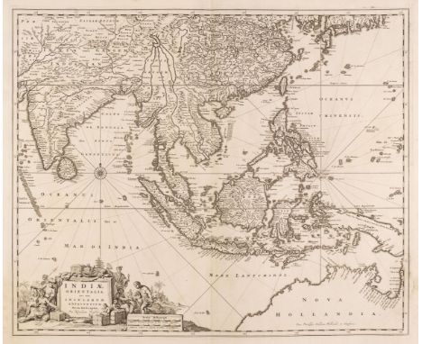 East Indies. Visscher (Nicolas), Indiae Orientalis nec non Insularum Adiacentium Nova Descriptio, Amsterdam, circa 1680, unco