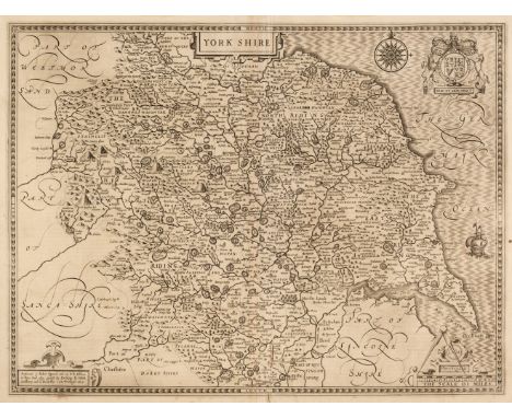 Speed (John). A collection of seven maps [1611 - 1743], seven engraved maps, two with hand-colouring, with examples including