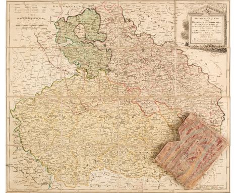 Bohemia. Jefferys (Thomas), The Theatre of War in the Kingdom of Bohemia, Drawn from the Survey of J. C. Muller Capt.n Engin.