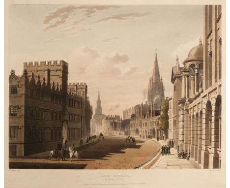 Ackermann (Rudolph publisher), A History of the University of Oxford, its Colleges, Halls and Public Buildings, 2 volumes, 1s
