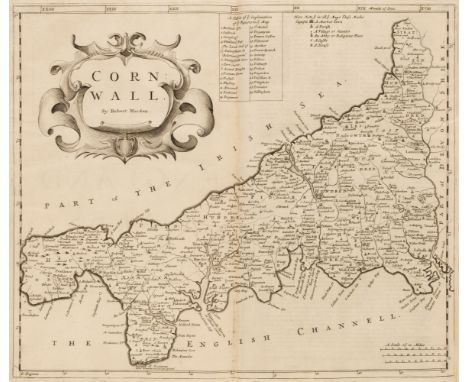 Camden (William). Camden's Britannia, Newly Translated into English: with large Additions and Improvements. Publish'd by Edmu
