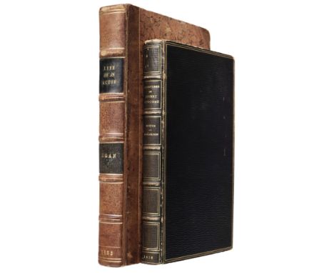 Egan (Pierce). The Life of an Actor, 1st edition, London: C. S. Arnold, 1825, hand-coloured frontispiece, 26 hand-coloured pl