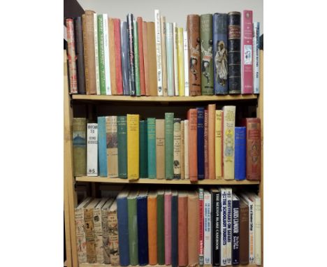 Juvenile Literature. A collection of 20th Century juvenile &amp; illustrated literature, including Treasure Island, by Robert