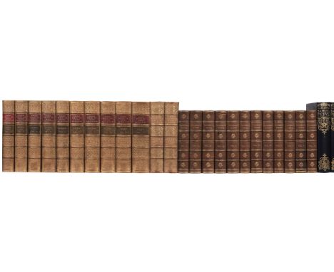 Alison (Archibald). History of Europe from the commencement of the French Revolution, 12 volumes (including 2 atlas volumes),