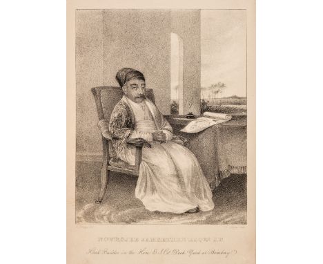 Nowrojee (Jehangeer &amp; Merwanjee, Hirjeebhoy). Journal of a Residence of Two Years and a Half in Great Britain, 1st editio