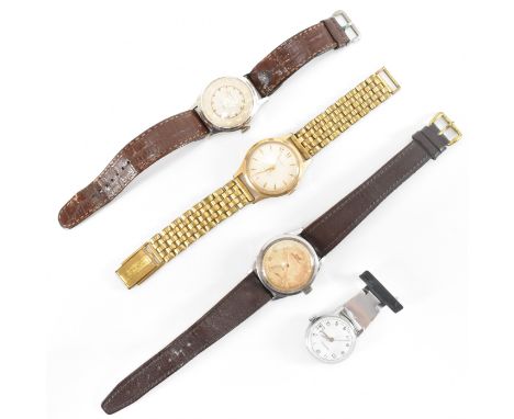 A group of vintage wrist watches to include a Tissot Antimagnetique waterproof watch, an Ingersoll Triumph watch, an Ingersol