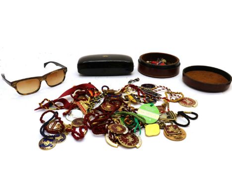 A large collection of Polo Club enamel member's badges,Ham Polo Club, London Polo Club, Guards Club, and other badges; Louis 