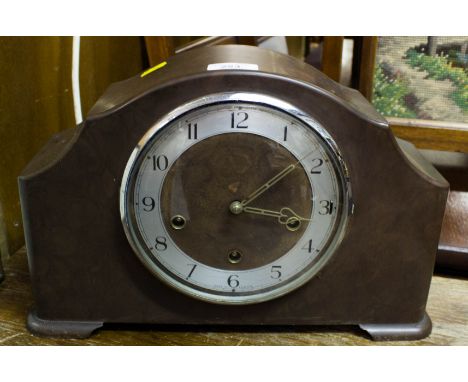 BAKELITE MANTLE CLOCK