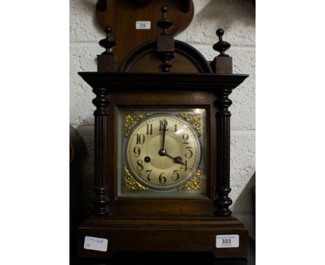 MAHOGANY MANTLE CLOCK