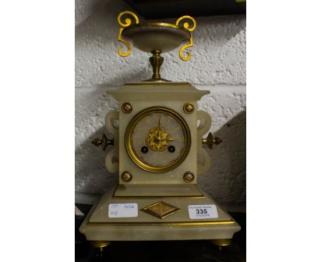 ONYX MANTLE CLOCK