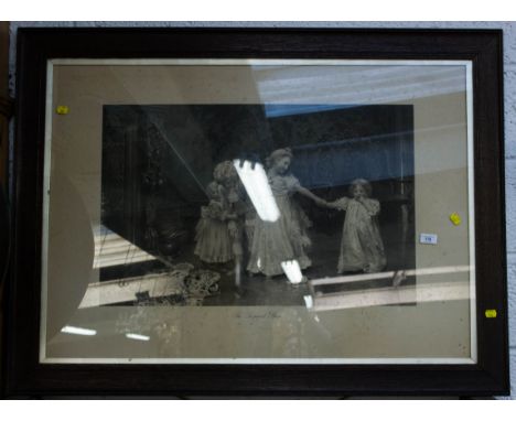 PRINT IN OAK FRAME "THE LEOPARD SKIN"