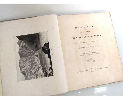 Harry Longueville Jones: 'Illustrations of the Natural Scenery of the Snowdonian Mountains: Accompanied by a Description, Top