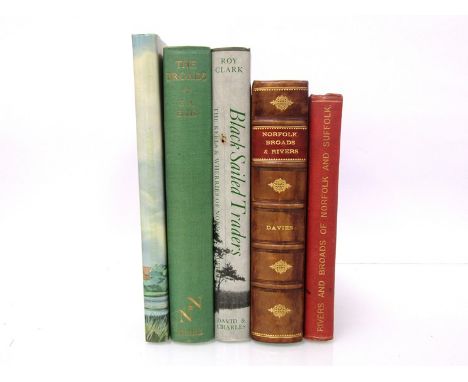 George Christopher Davies, two titles: 'Norfolk Broads and Rivers or The Water-ways, Lagoons, and Decoys of East Anglia', 188